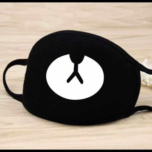 Bear Face Mask set of 4 - Picture 2 of 6